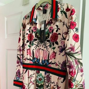 Designer Inspired Midi Dress NWT